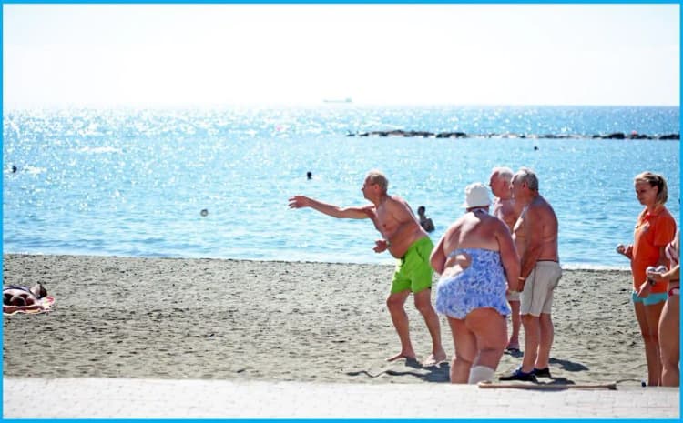Beach, Poseidonia Beach Hotel, Cyprus