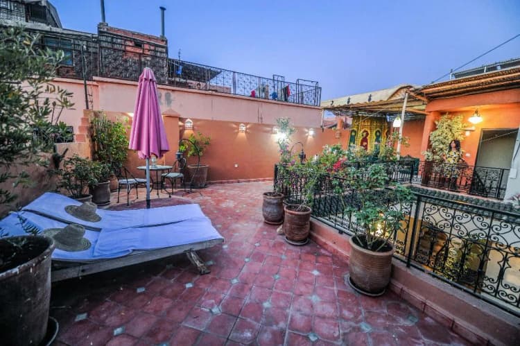 General view, Riad Milouda, Marrakech