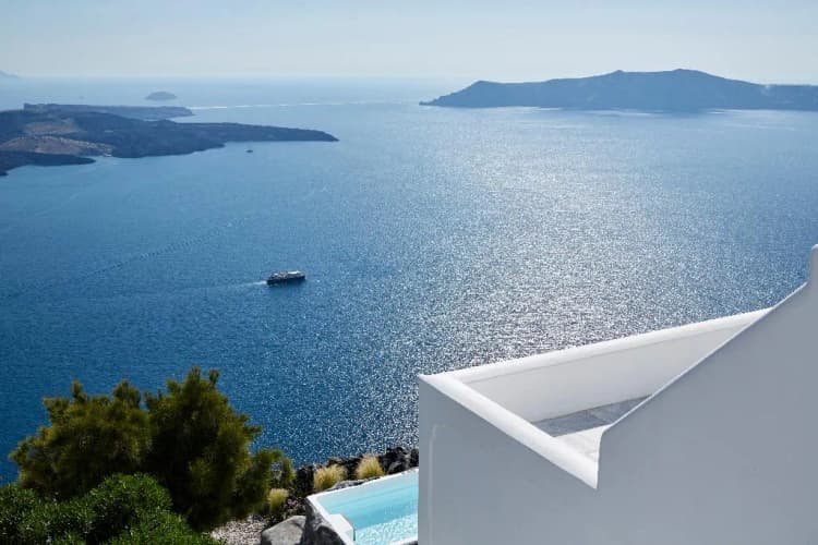 General view, Canaves Elefas Villas, Santorini