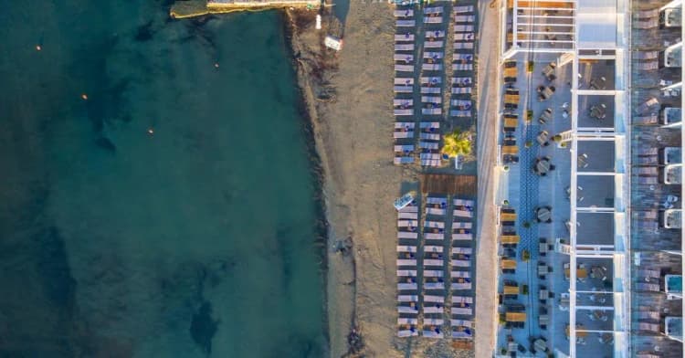 Beach, Mandala Seafront Suites, Zante
