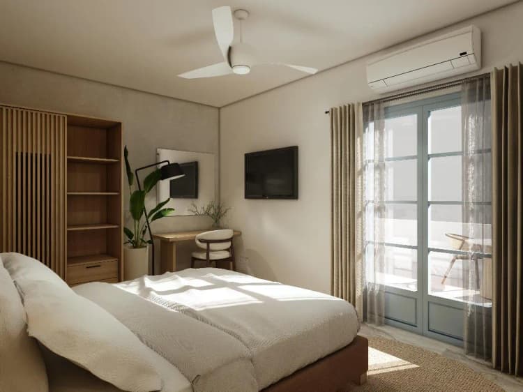 Double or Twin STANDARD Room, Inoe Boutique hotel, Santorini