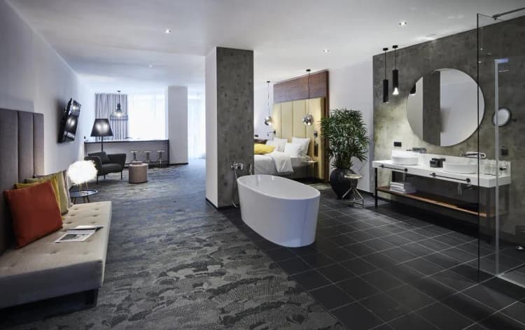 APARTMENT RIVER VIEW Room, Hotel Neuer Fritz Berlin, Berlin
