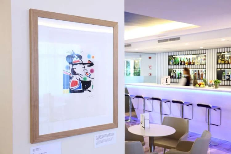 Bar, Hotel Joan Miro Museum, Majorca