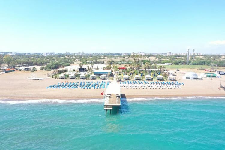 Beach, Laroxx Hotel Lara, Antalya
