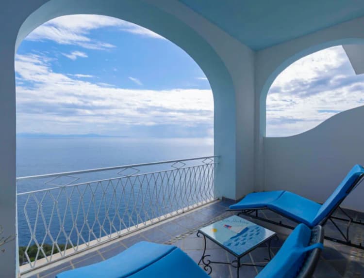 DOUBLE DELUXE Room, Holiday Hotel Praiano - Amalfi Coast, Naples