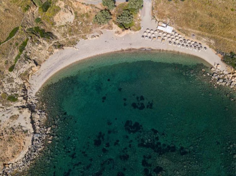 Beach, Kinsterna Hotel, Kalamata