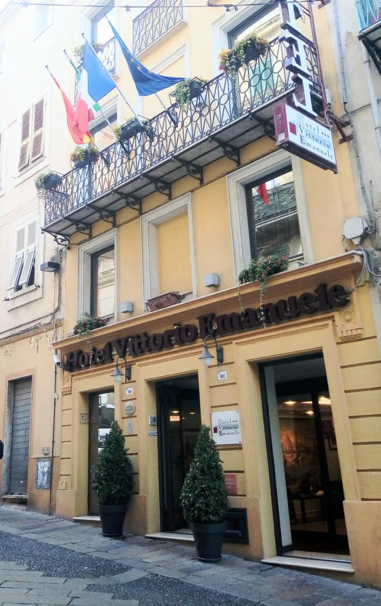 General view, Hotel Vittorio Emanuele, Cagliari