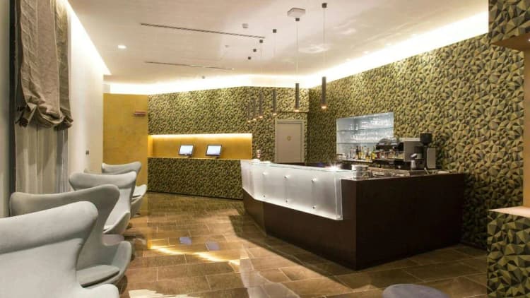 Bar, Monti Palace Hotel, Rome