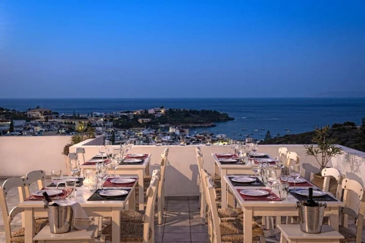 General view, Sunday Life Hotel & Restaurant, Crete