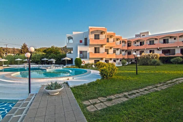 General view, Hercules Hotel, Rhodes
