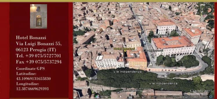 General view, Hotel Bonazzi, Perugia