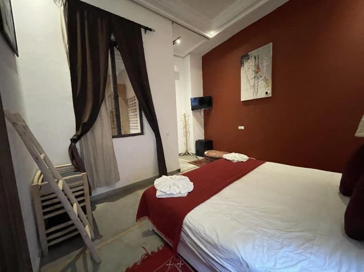 Double or Twin DELUXE KING BED Room, Riad Samarine, Marrakech