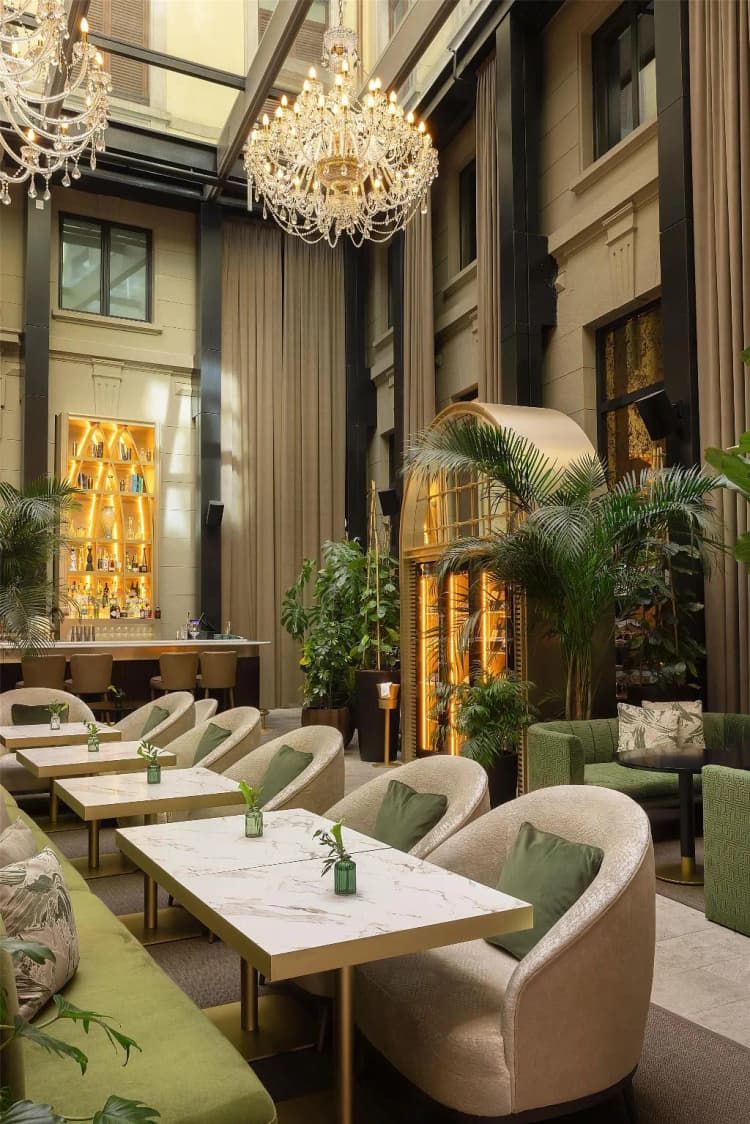 Bar, Palazzo Cordusio A Gran Melia Hotel, Naples