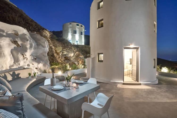 General view, Topos Exclusive, Santorini