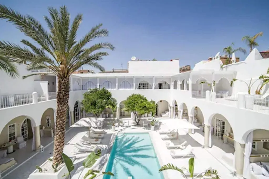 General view, Riad Palais Blanc, Marrakech