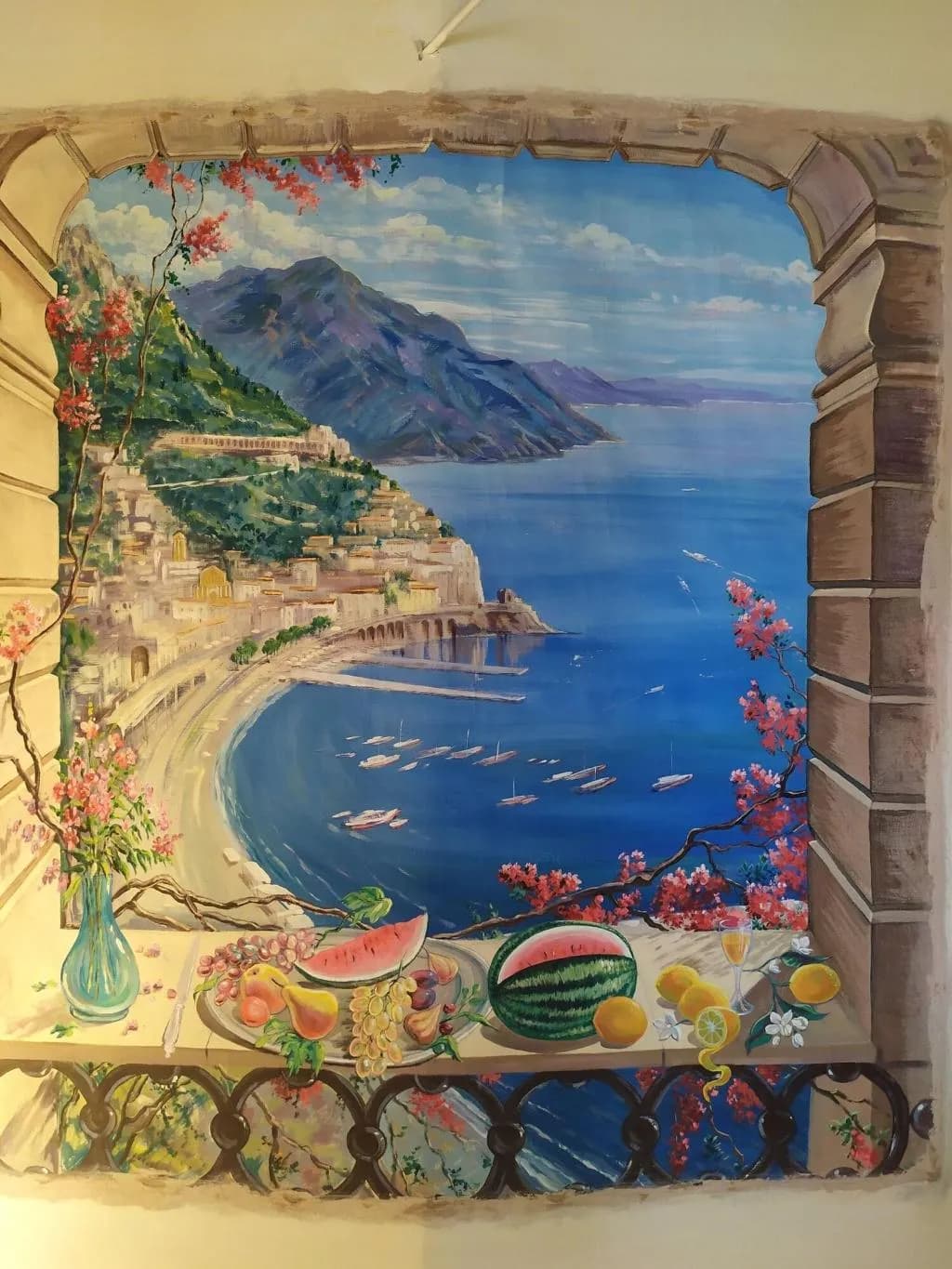 General view, Residenza Del Duca, Naples
