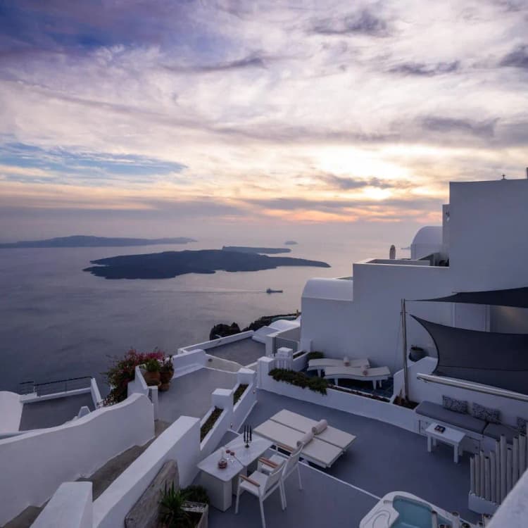 General view, Zenith Blue, Santorini