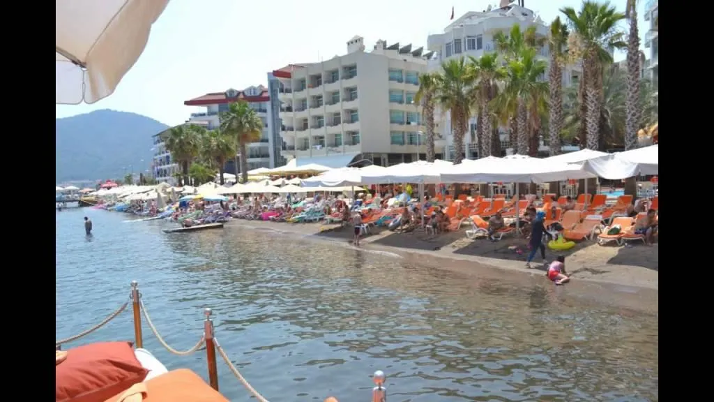 Beach, Yuvam Hotel Marmaris, Dalaman