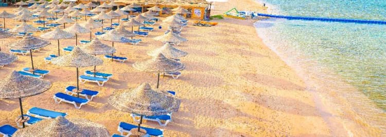Beach, Ivy Cyrene Island Aquapark Resort, Red Sea Riviera