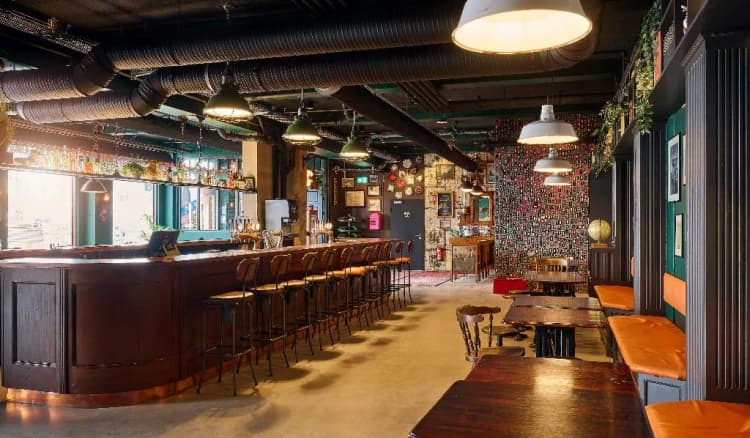 Bar, Kex Hostel, Reykjavik