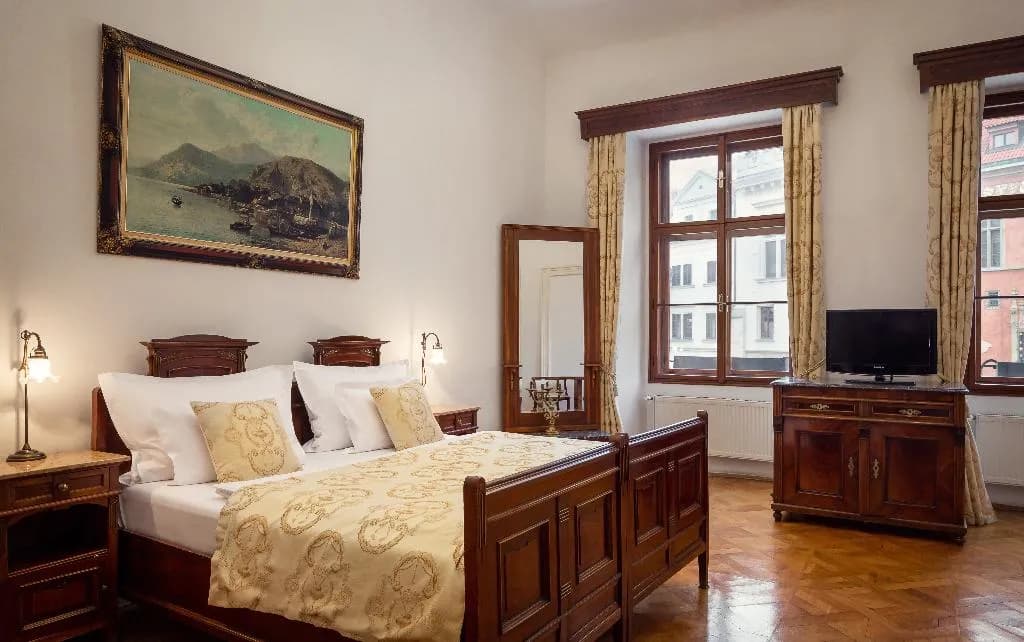 DOUBLE LUXURY Room, Grand hotel Praha, Prague