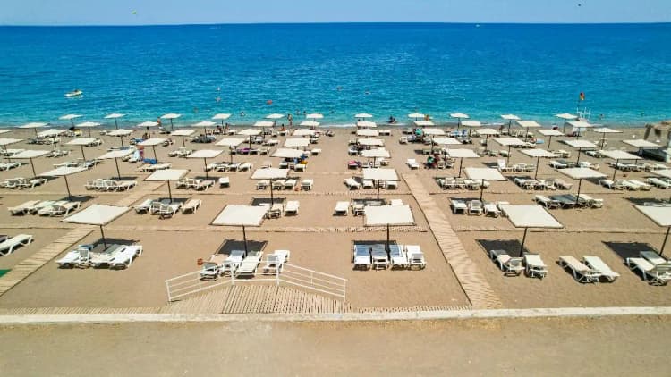Beach, Viking Star Hotel, Antalya