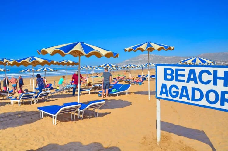 Beach, Caribbean Village Agador, Agadir