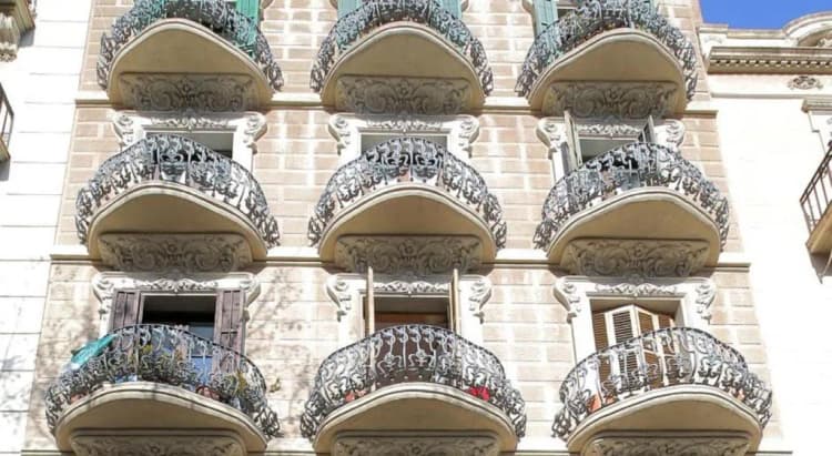 General view, Hostal Balkonia, Barcelona