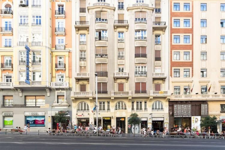 General view, Hostal Gran Via 63 Rooms, Madrid