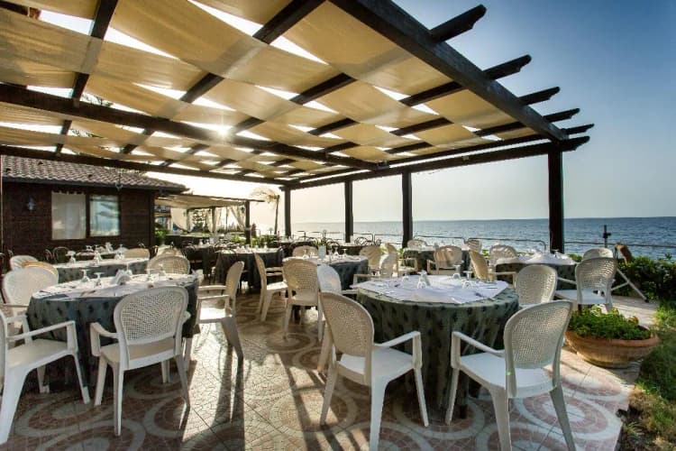 Bar, Hotel La Playa Blanca, Palermo