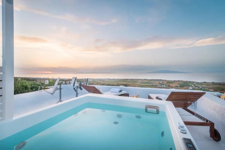 General view, Fava Eco Suites, Santorini