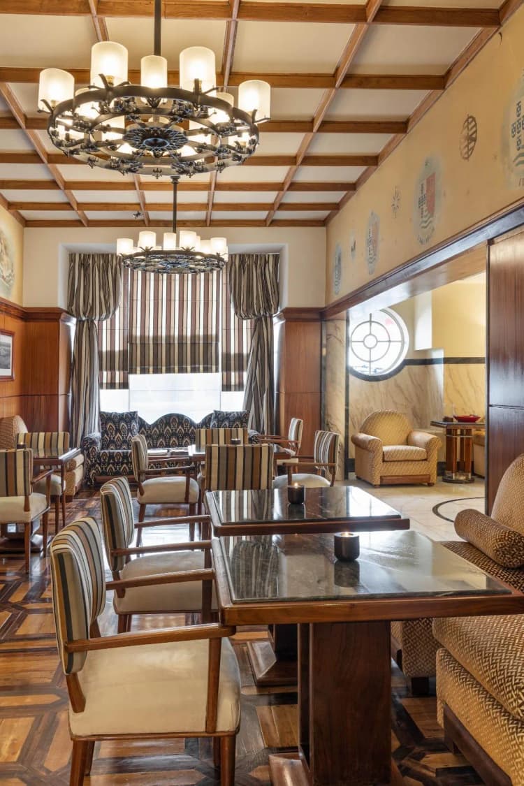 Bar, Hotel Britania Art Deco, Lisbon