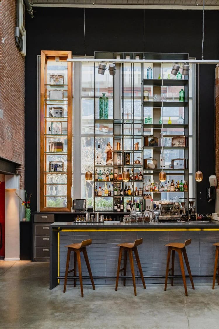 Bar, Hotel De Hallen, Amsterdam