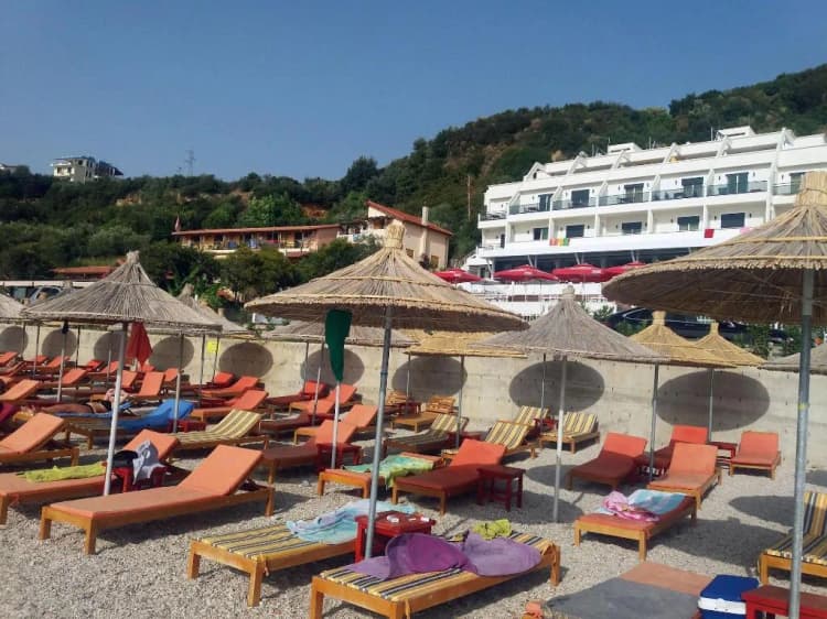Beach, Hotel Picasso, Kavaje