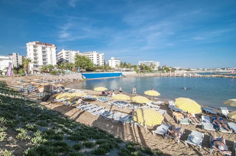Beach, Kolibri Hotel, Antalya
