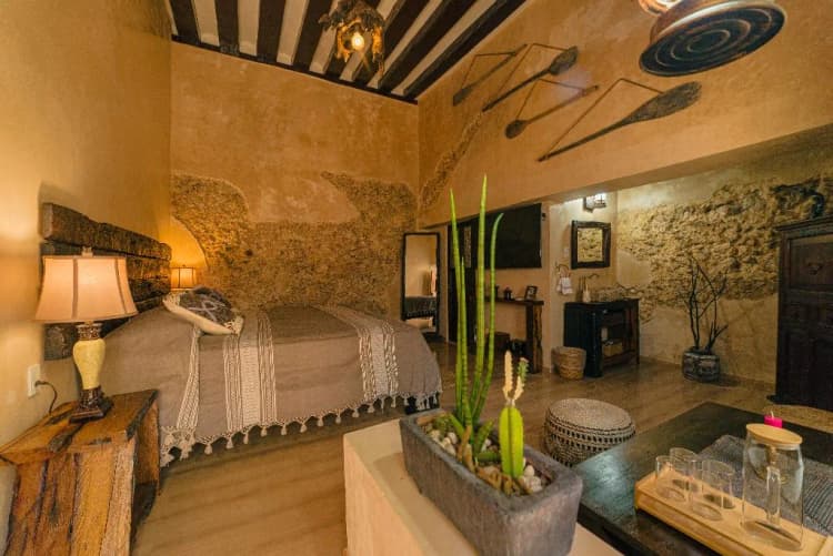 DOUBLE DELUXE ONE BED Room, Hotel Boutique Casa Lanz Xvii, Cancun Area