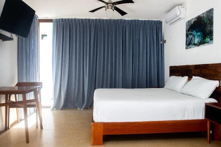DOUBLE POOL VIEW KING BED Room, Hotel Cenotes Casa Tortuga, Cancun Area