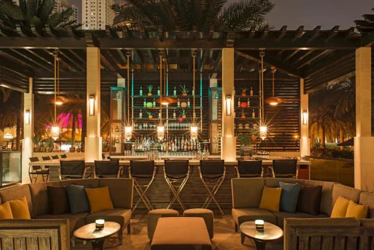 Bar, Le Royal Meridien Beach Resort and Spa, Dubai