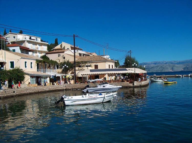 Beach, Balaris Apartments, Corfu