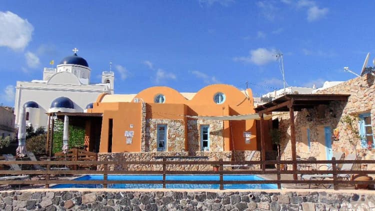 General view, Angels Suites Of 1870, Santorini