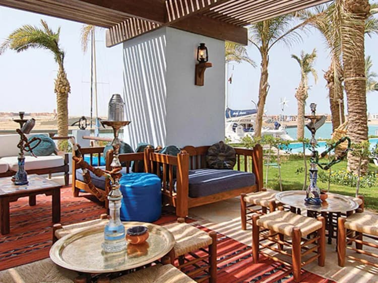 Bar, Marina Lodge at Port Ghalib, Red Sea Riviera
