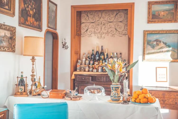 Bar, Villa Paradiso, Taormina