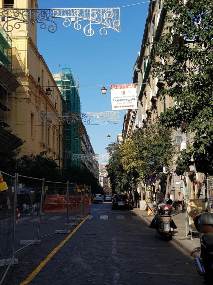 General view, Capa & Coda, Naples