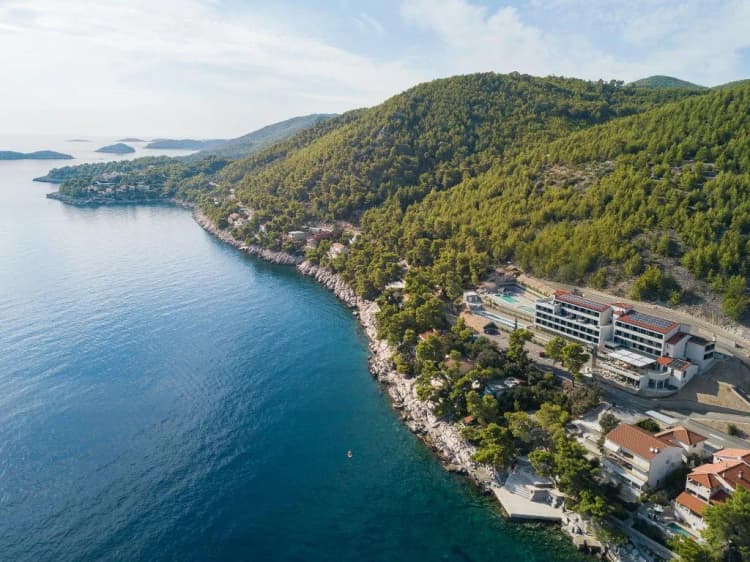 Beach, Aminess Alfir Hotel, Dubrovnik