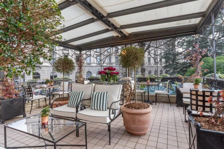 Bar, Palace Hotel Lake Como, Milan