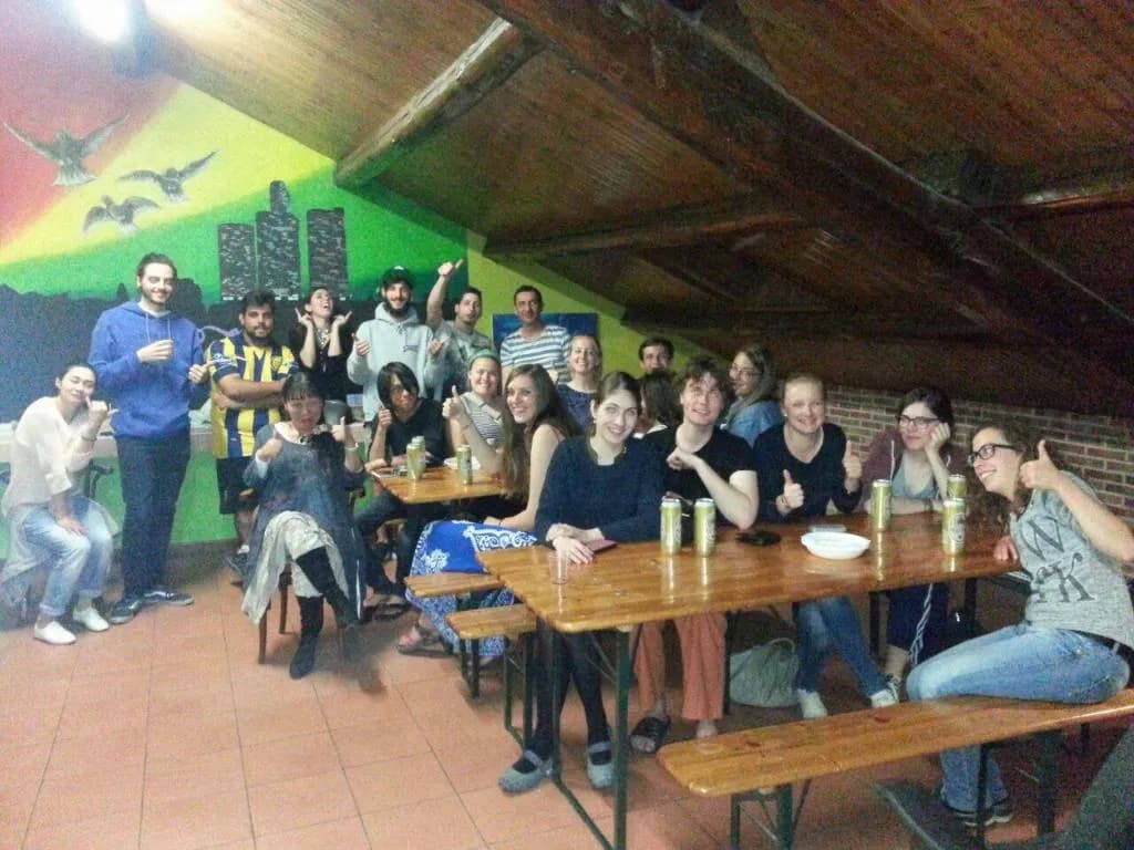 General view, Hostel California, Milan