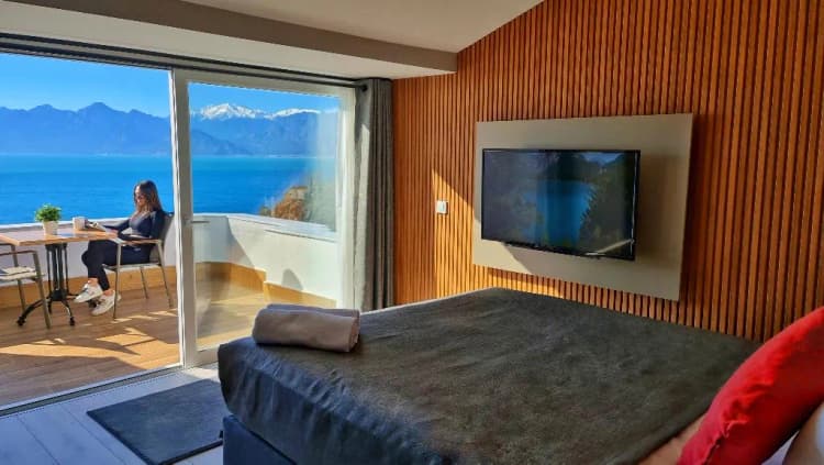 DOUBLE SEA VIEW WITH TERRACE Room, Letstay Panorama Suites, Antalya