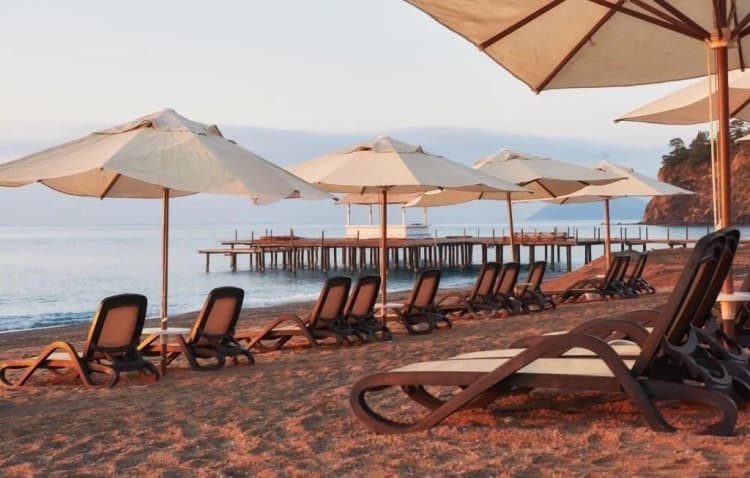 Beach, Gunduz Otel, Antalya