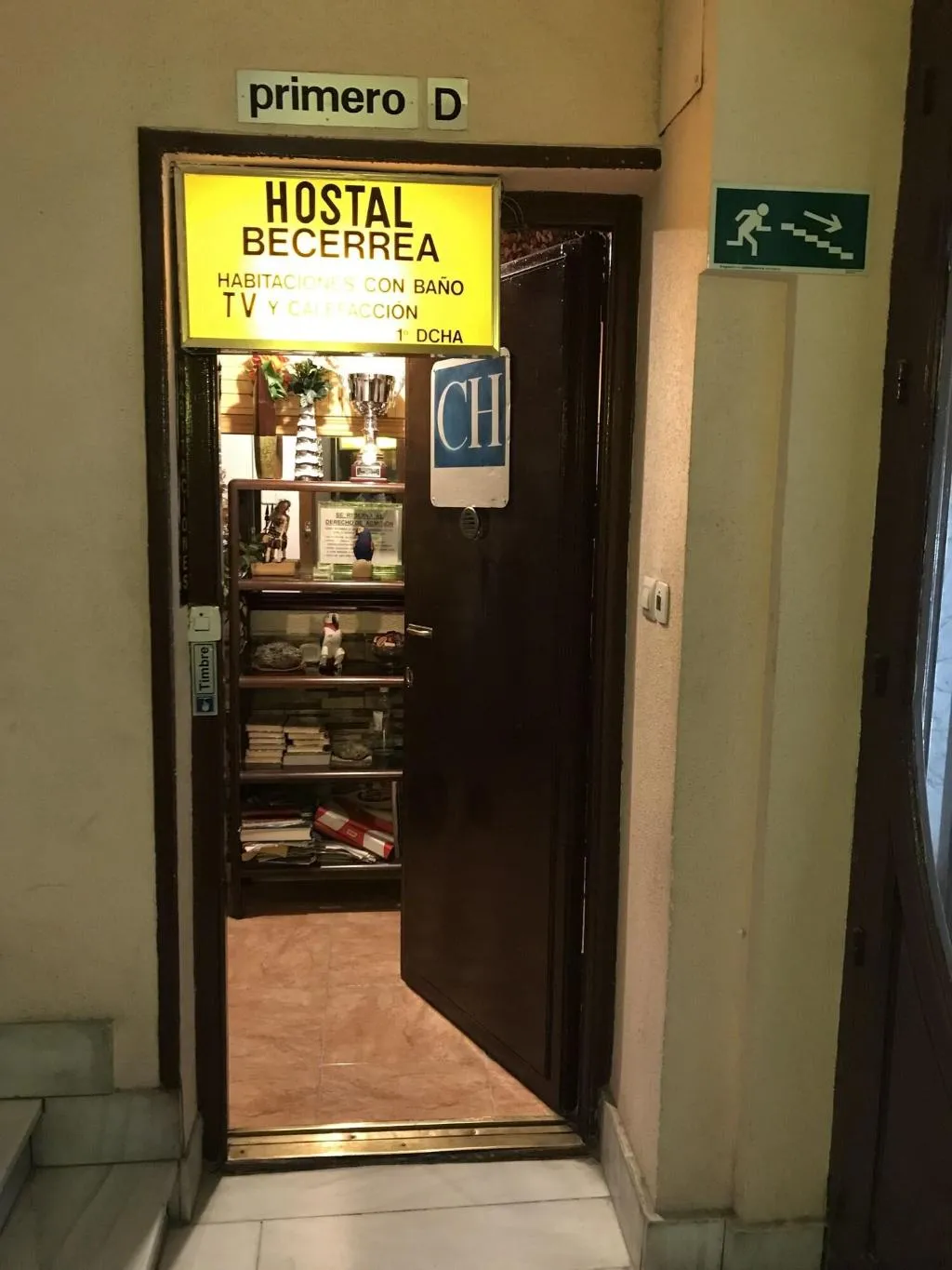 General view, Hostal Becerrea, Madrid