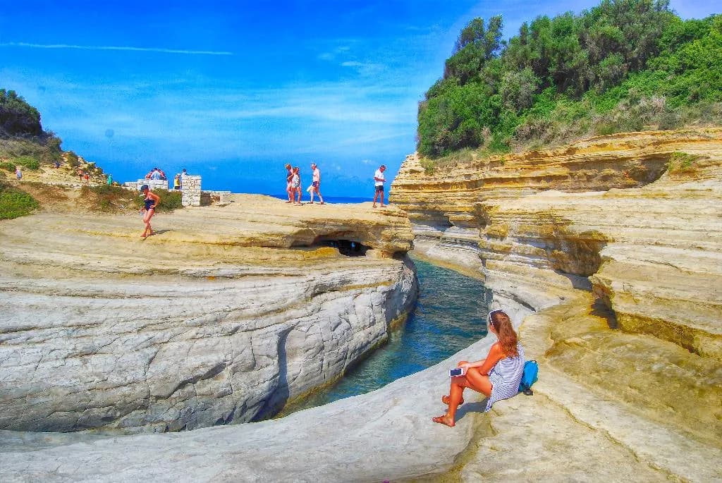 Beach, Canal D'amour Apartments, Corfu